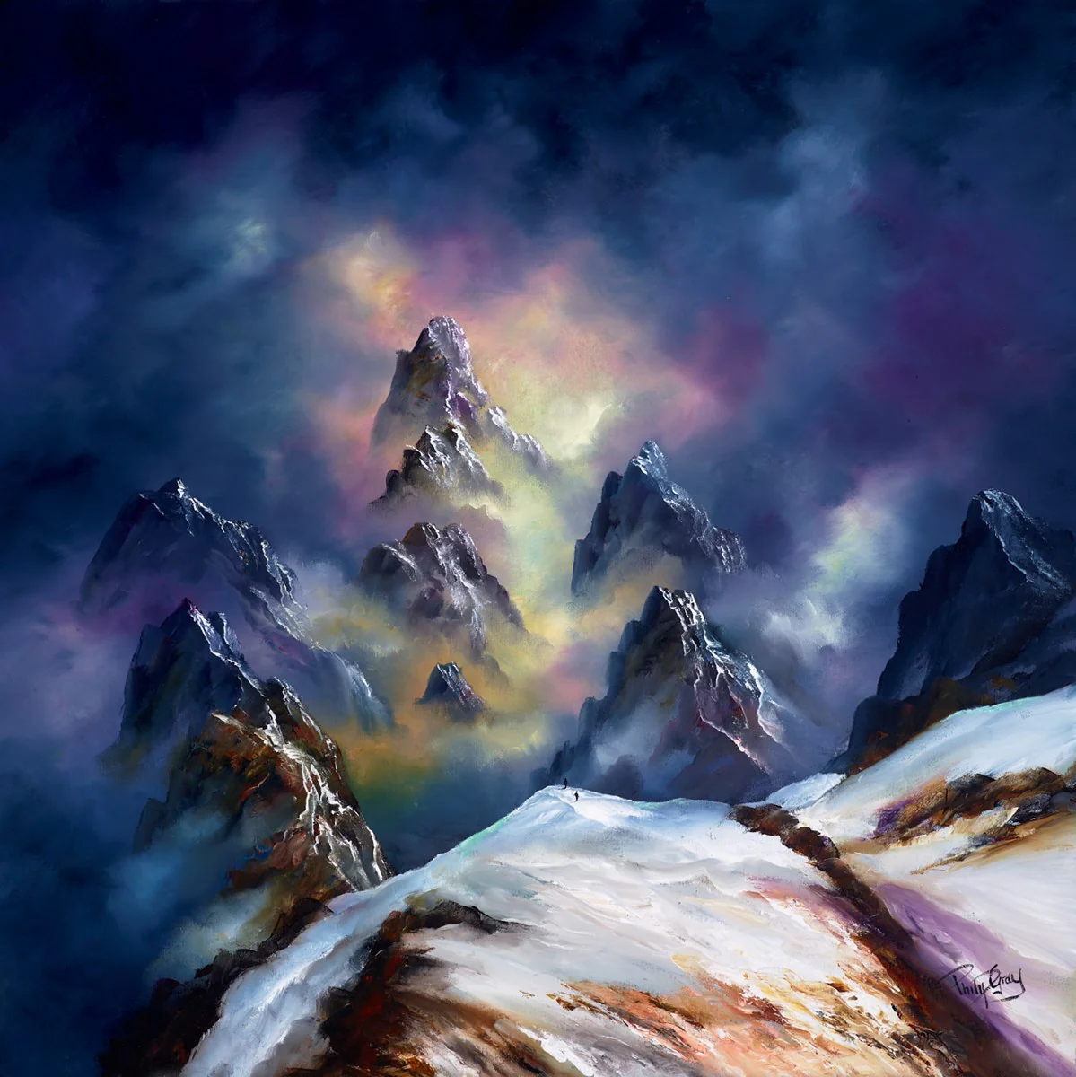 Cloudy Mountains - Image 2