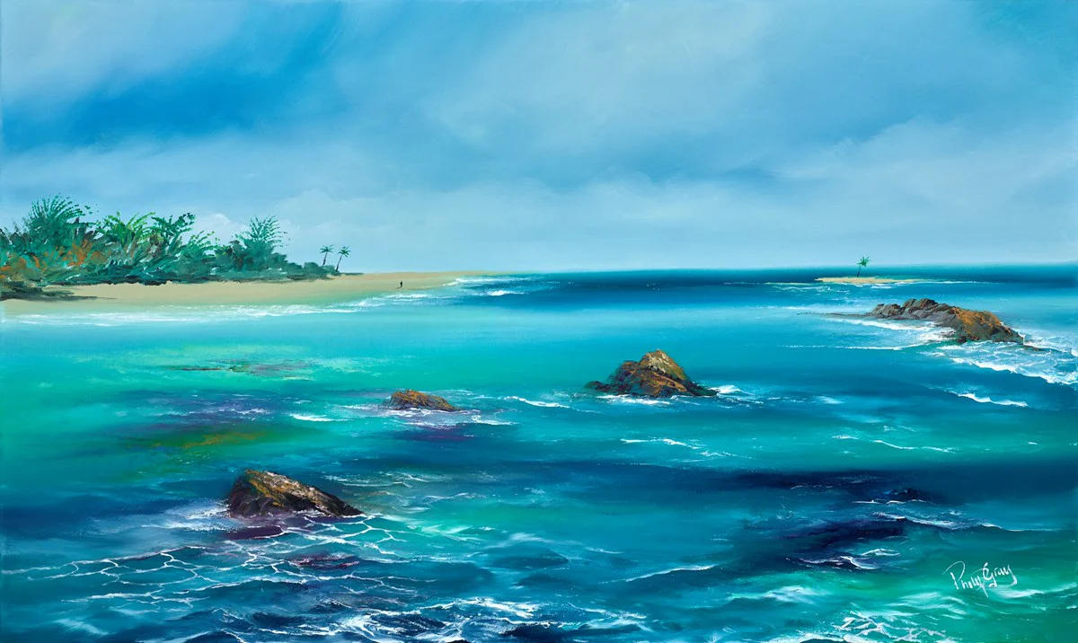 Paradise And Palm Trees II