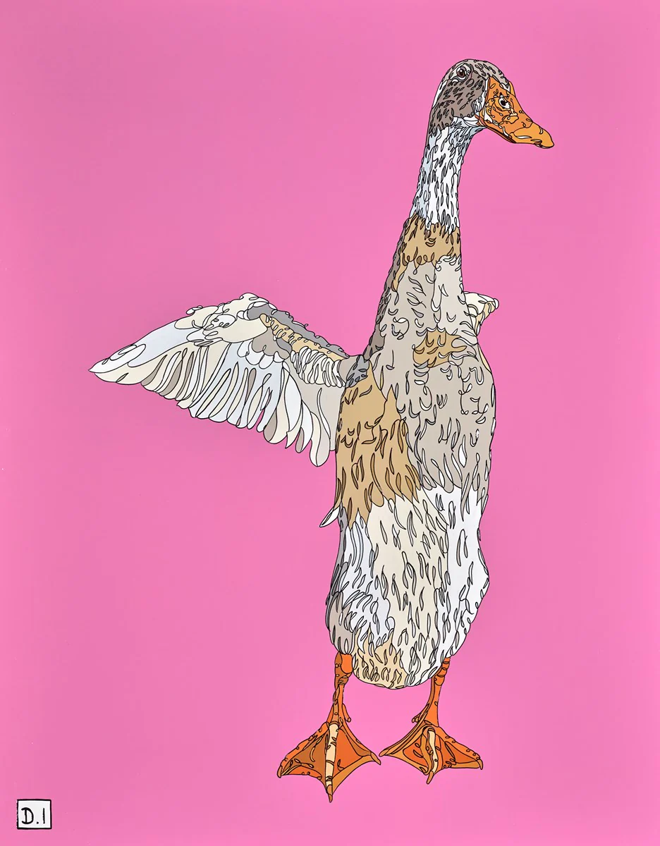 Runner Duck On Pink - Image 2