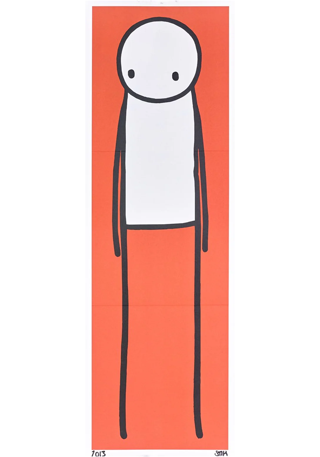 Standing Figure Orange (UK Big Issue)
