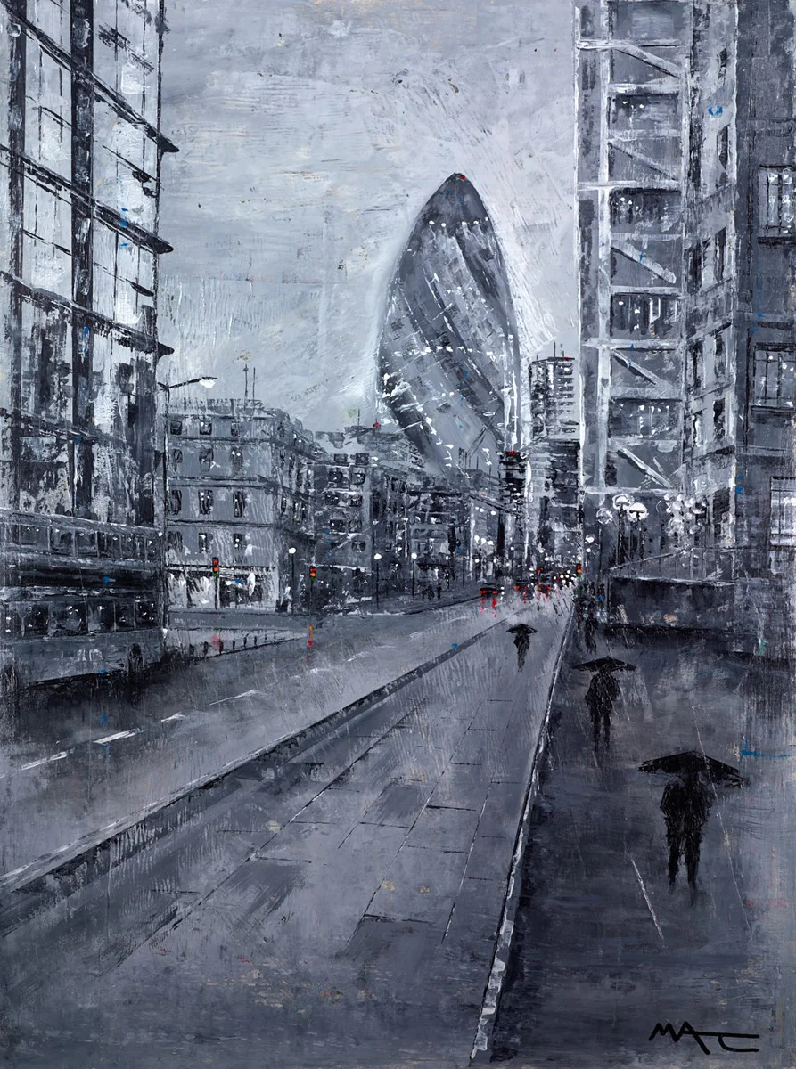 Stroll In The Rain-London - Image 2