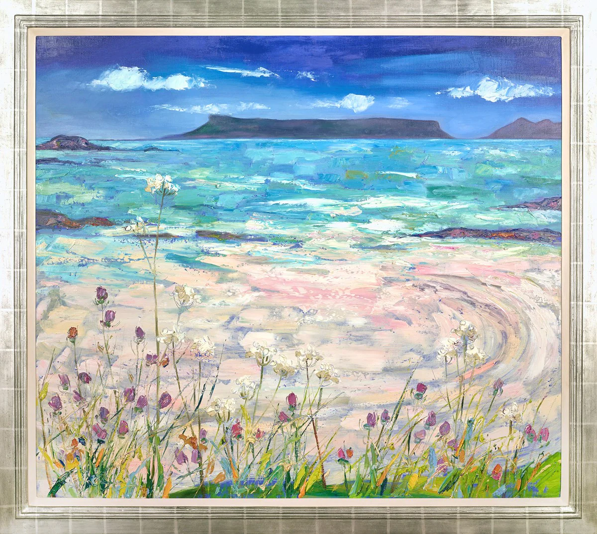 Summer Flowers At Camusdarach