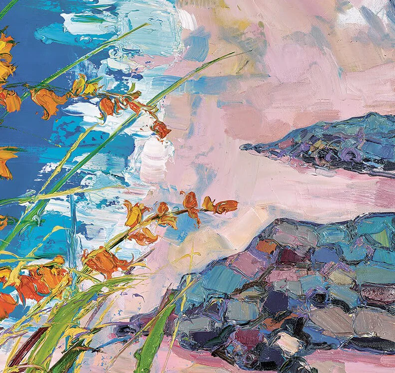 Summer Flowers By The Beach - Image 4