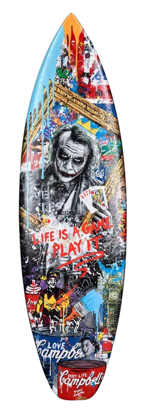 Surf Board - Life Is A Game Play It