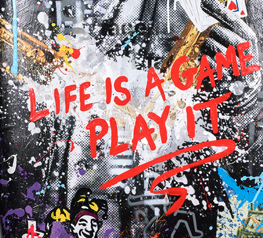 Surf Board - Life Is A Game Play It - Image 3