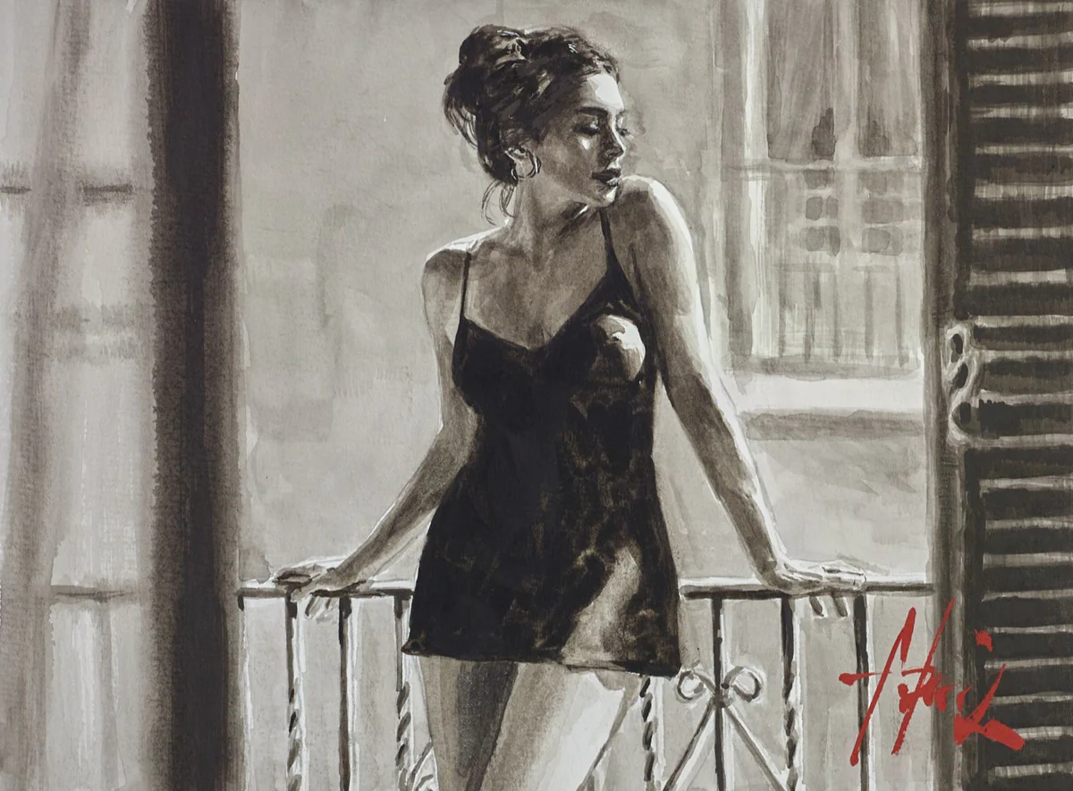 Vanessa At The Balcony - Image 2