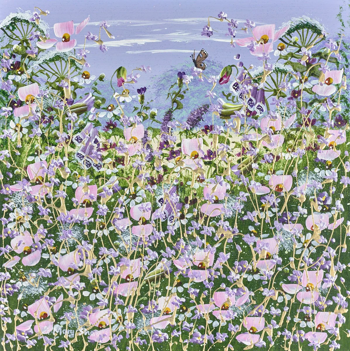 Wildflowers In A Summer Breeze
